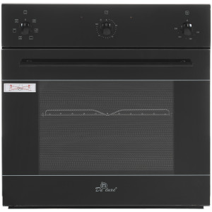 8121970 Электрический духовой шкаф De Luxe 6006.03эшв-033 черный