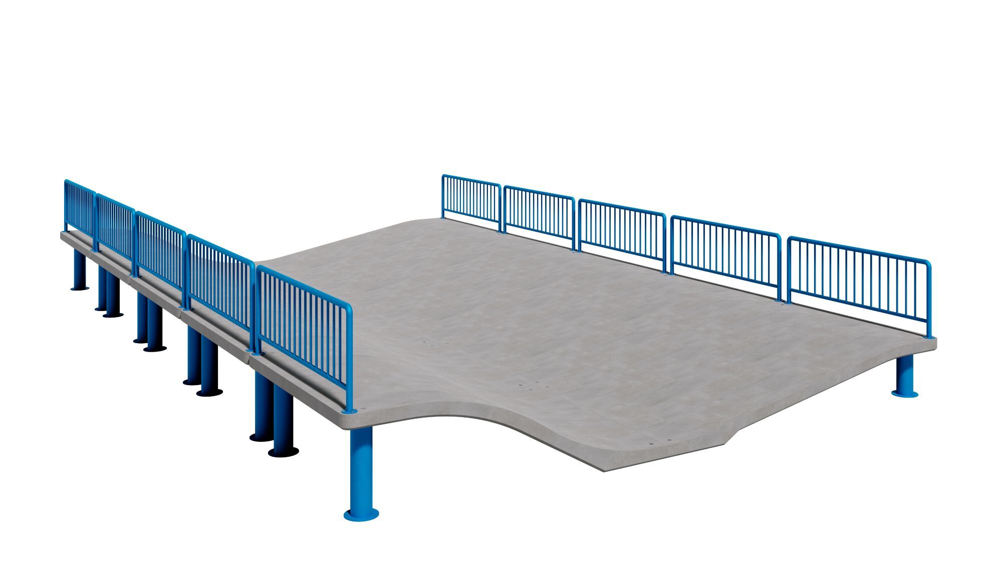 Бетонная спортивная рампа amop Suba Ramps ARCH-00035844 - Вид №12