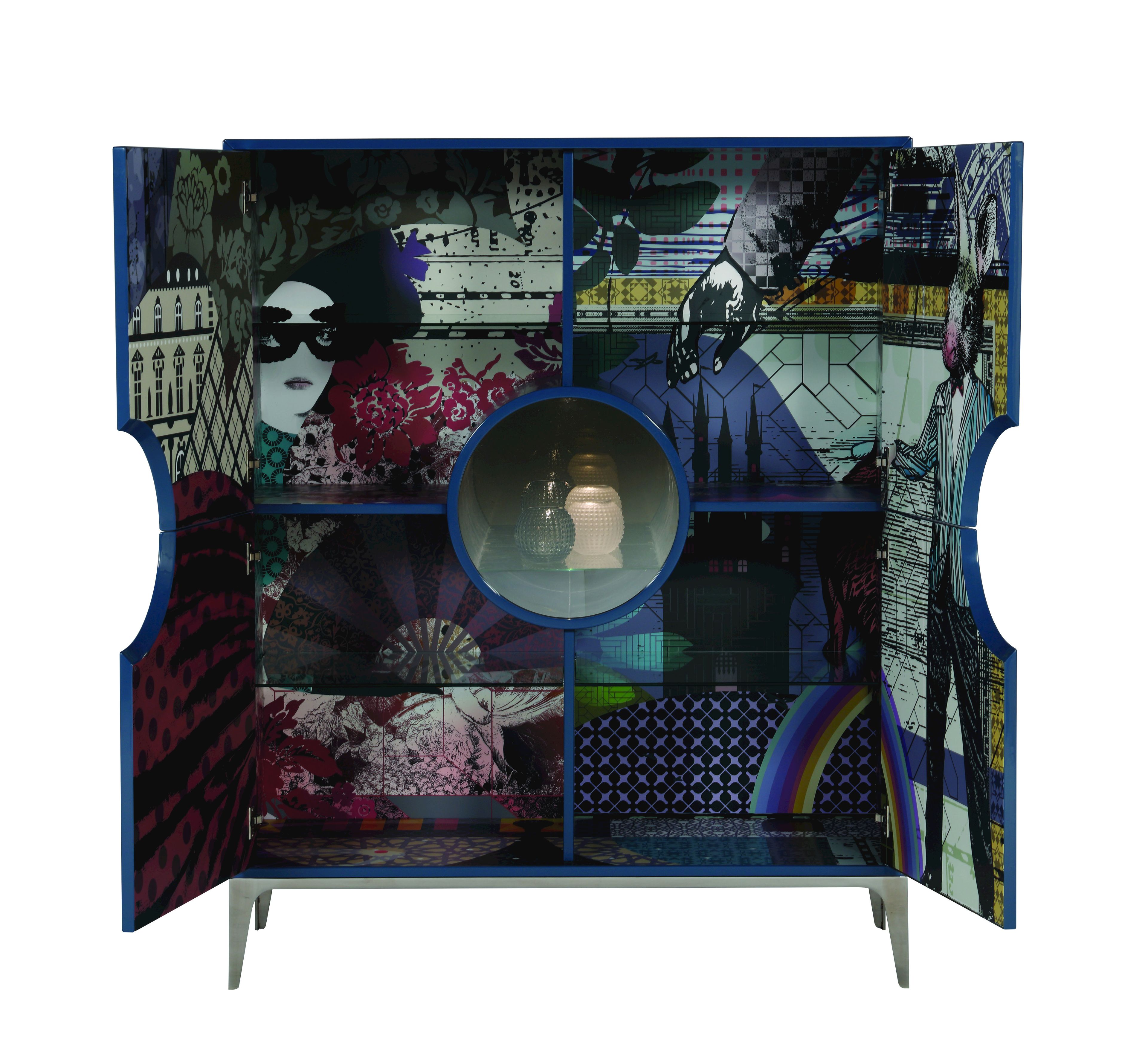 Шкаф с распашными дверцами ROCHE BOBOIS Globe trotter ARCH-00036777 - Вид №3