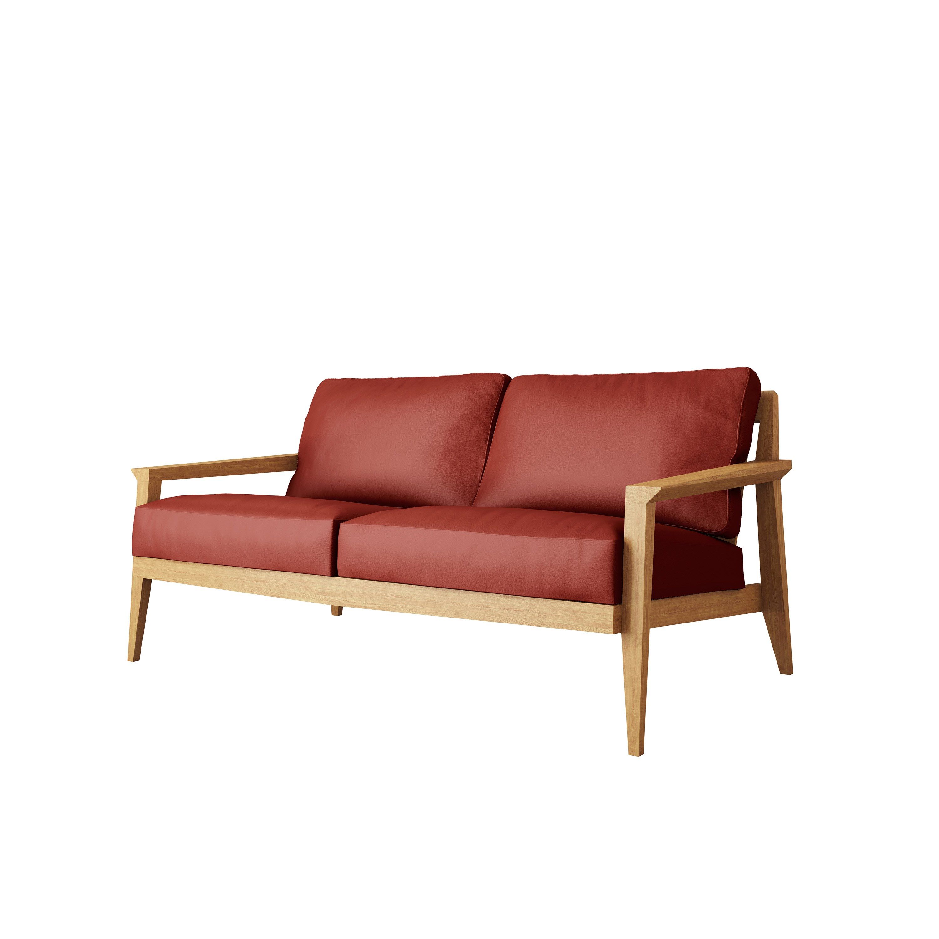 2-местный кожаный диван Case Stanley ARCH-00069193 - Вид №11