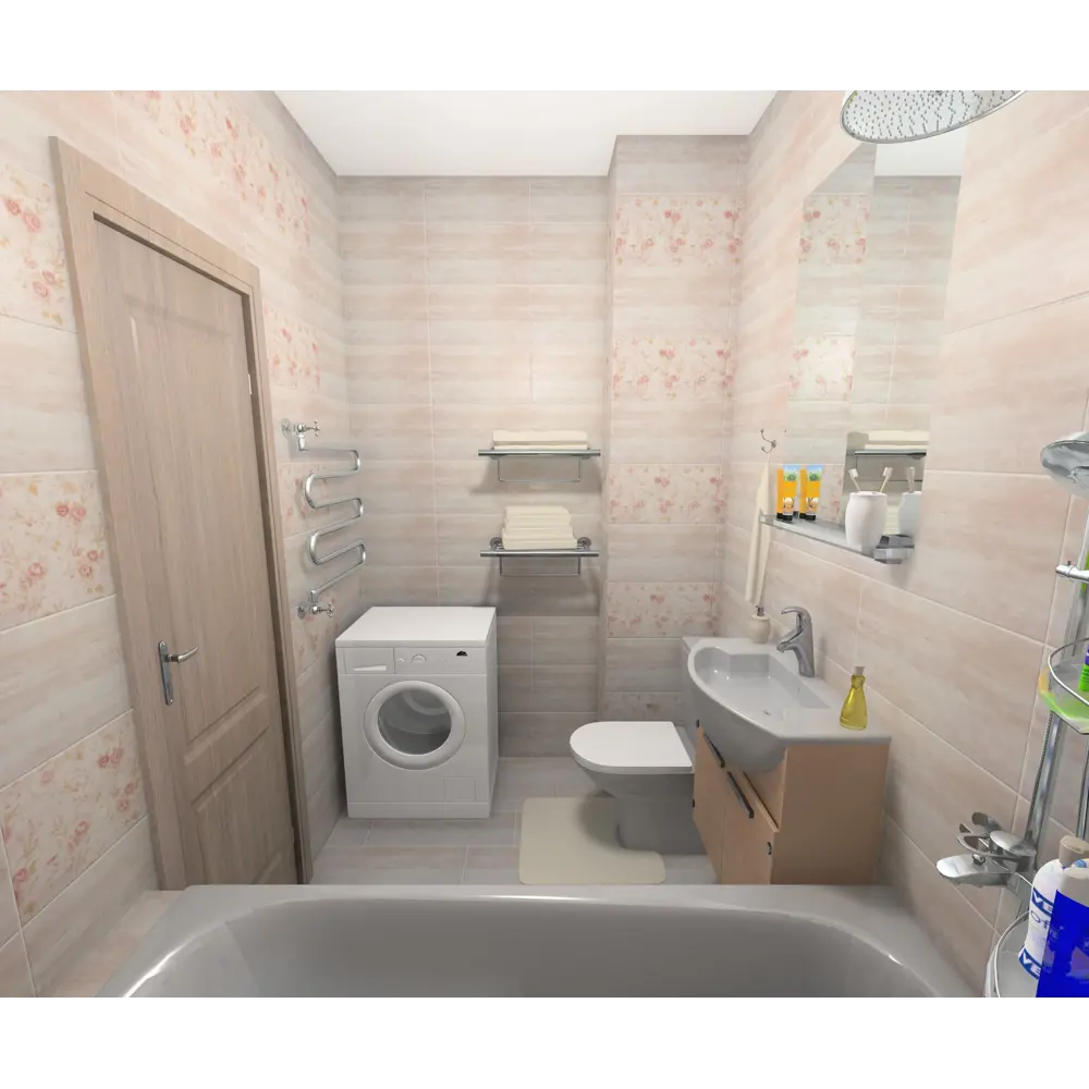 Керамогранит «Прованс» 20х60 см 0.84 м2 цвет белый LB CERAMICS STLM-2139795 - Вид №4