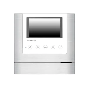 91154977 Монитор домофона Commax CDV-43M Metalo 4.3" цвет белый STLM-1107651