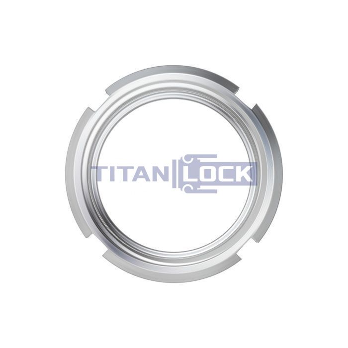 Молочная гайка по стандарту SMS 1/2" нерж. 304 TL1/2NUTS-S TITAN LOCK  - Вид №2