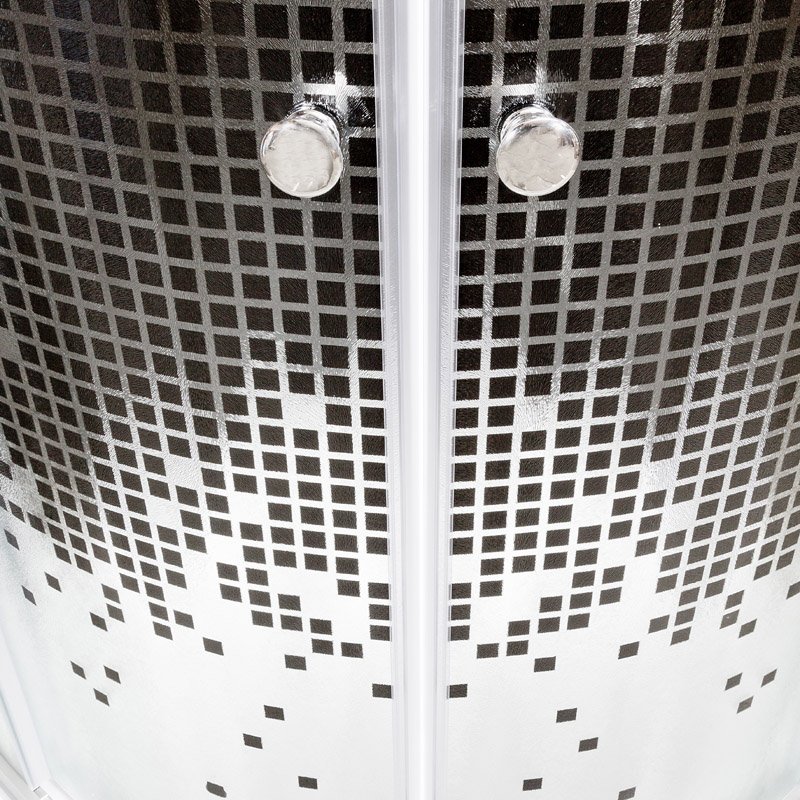 BМ4590 с электрикой BLACK Душевая кабина DETO Серия ВМ L 890 стандартная BLACK - Вид №5