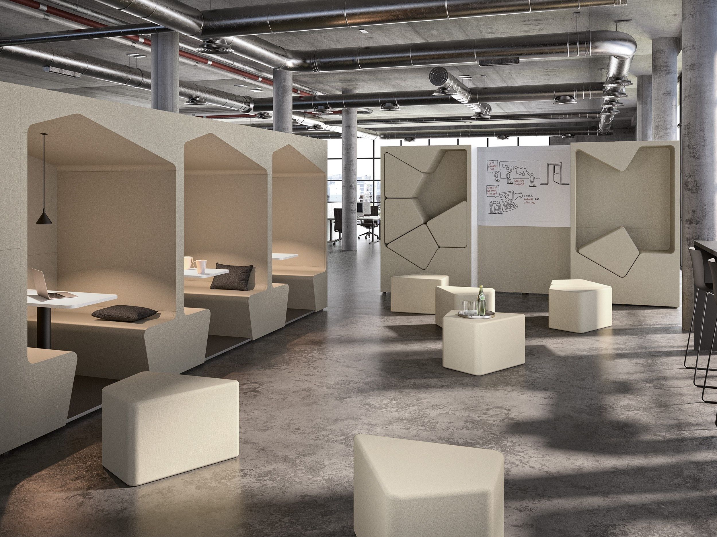 Ткань пуф werner works паркур ARCH-00107197 - Вид №2