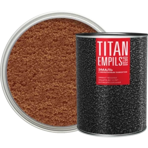 Грунт-эмаль 3 в 1 Ореол Titan молотковая цвет медный 0.8 кг