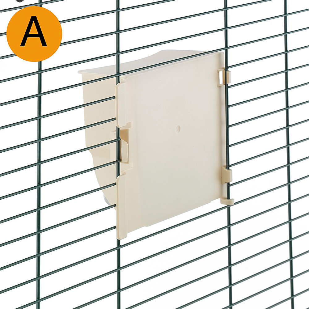 Т0041312 Кормушка для птиц BRAVA 4 вращающаяся FERPLAST  - Вид №1