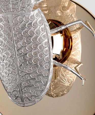 0-197 Филигранный настенный светильник lucanus Boca Do Lobo  - Вид №25