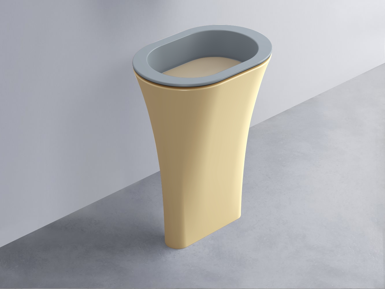 AMLA65-BR+AMPILO-AV+AMCOLO-CN Раковина Amedeo Ovale отдельностоящая cielo Enjoy + Amedeo Ceramica Cielo