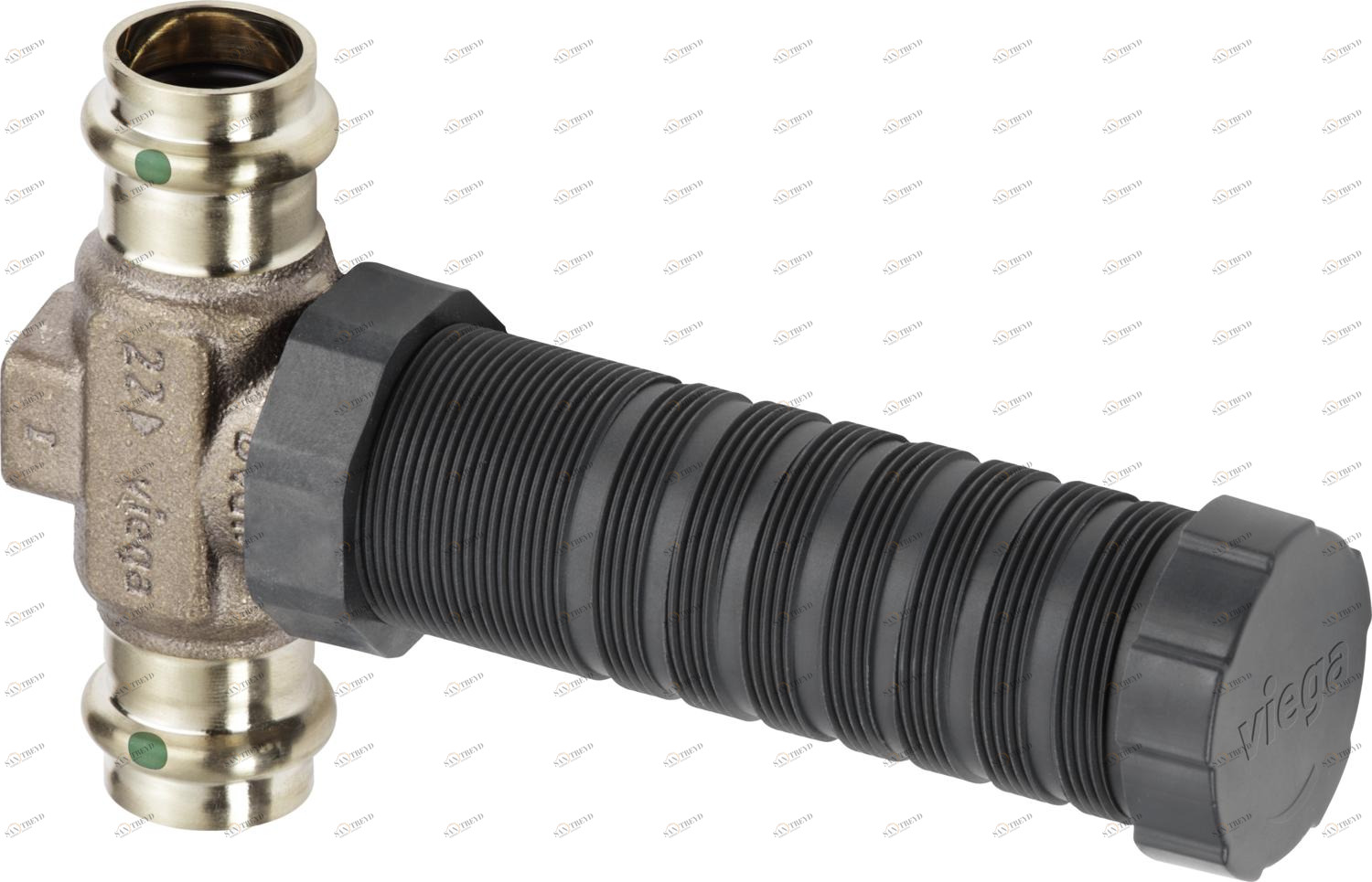 755 607 Модель 2235.2 Трубопроводные системы  Easytop системные вентили  Вентили свободного потока для скрытого монтажа, вентили скрытого монтажа, с 2017 Santreyd 