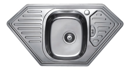 HB5095 Кухонная мойка , полированная сталь Haiba  - Вид №1