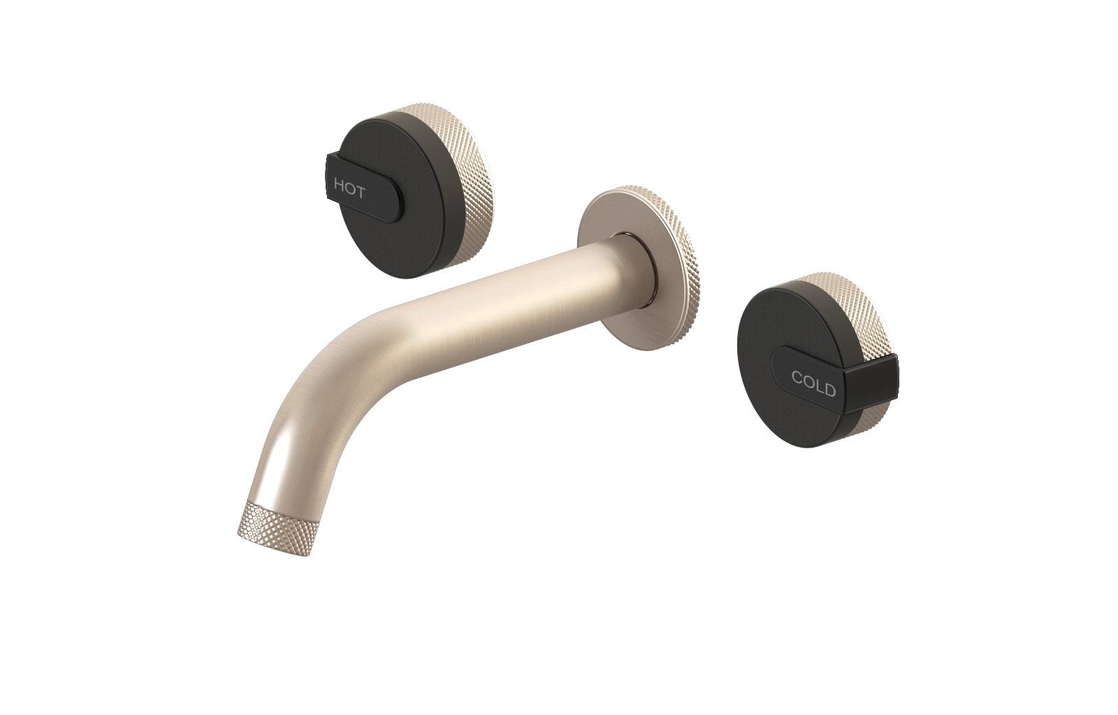 E-11530-R1BK-L1MBK-SN Смеситель для умывальника из 19,1см носикем (внешняя часть) GRAFF MOD+