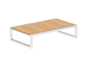 ТИК прямоугольный низкий садовый столик