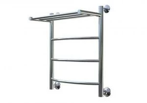 Полотенцесушитель водяной Aquanet Romeo 600x400, с верхней полкой