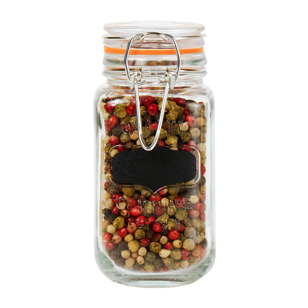 Набор банок для специй ESPRADO 0.14 л, стекло прозрачное, 4 шт. 89398561 STLM-1451170 - Вид №1