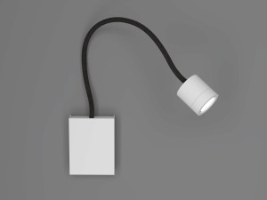 Алюминиевая светодиодная лампа для чтения с гибким кронштейном