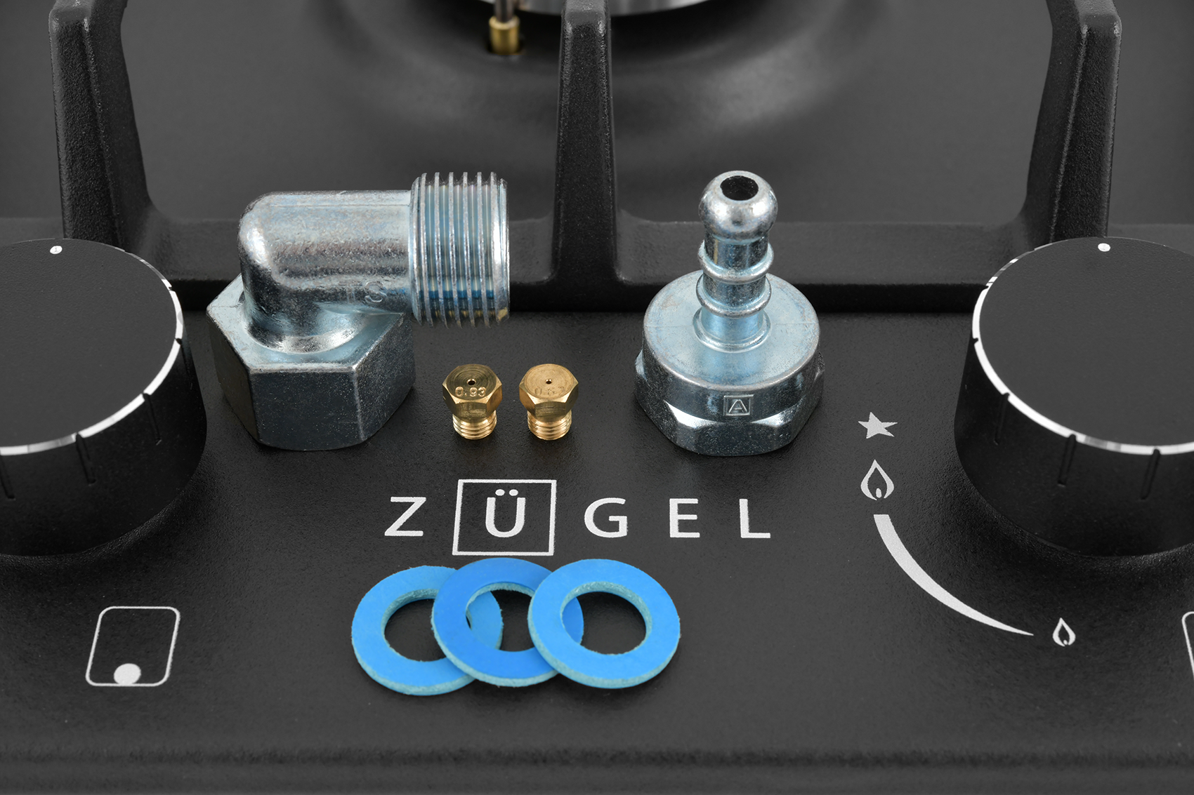 9212300 Газовая варочная поверхность ZUGEL ZGH290B STDN-0077517 - Вид №21