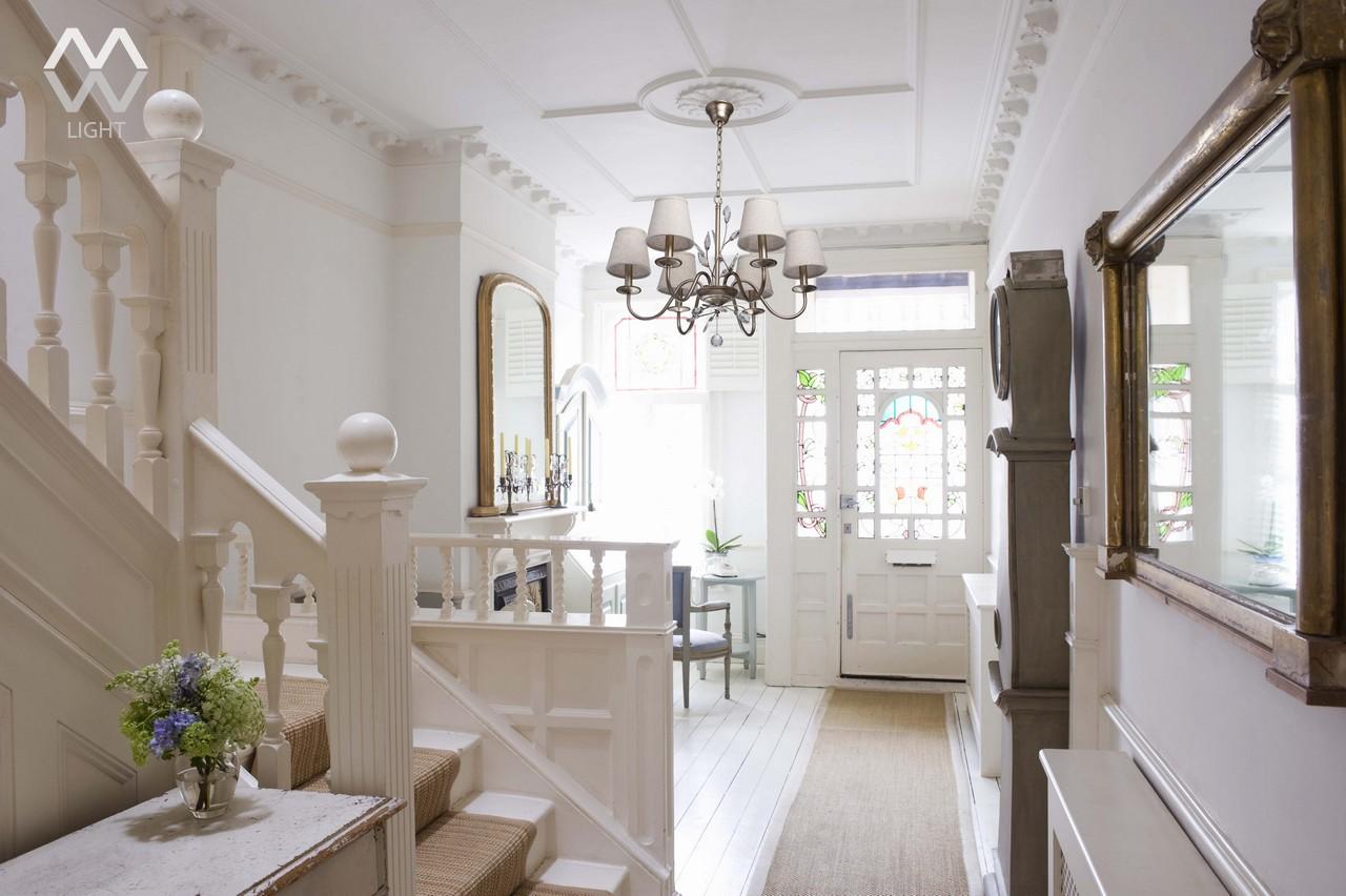 Подвесная люстра MW-Light Августина 4 419011206 MW-LIGHT ДИЗАЙНЕРСКИЕ, АВГУСТИНА 186082 Бежевый  - Вид №1