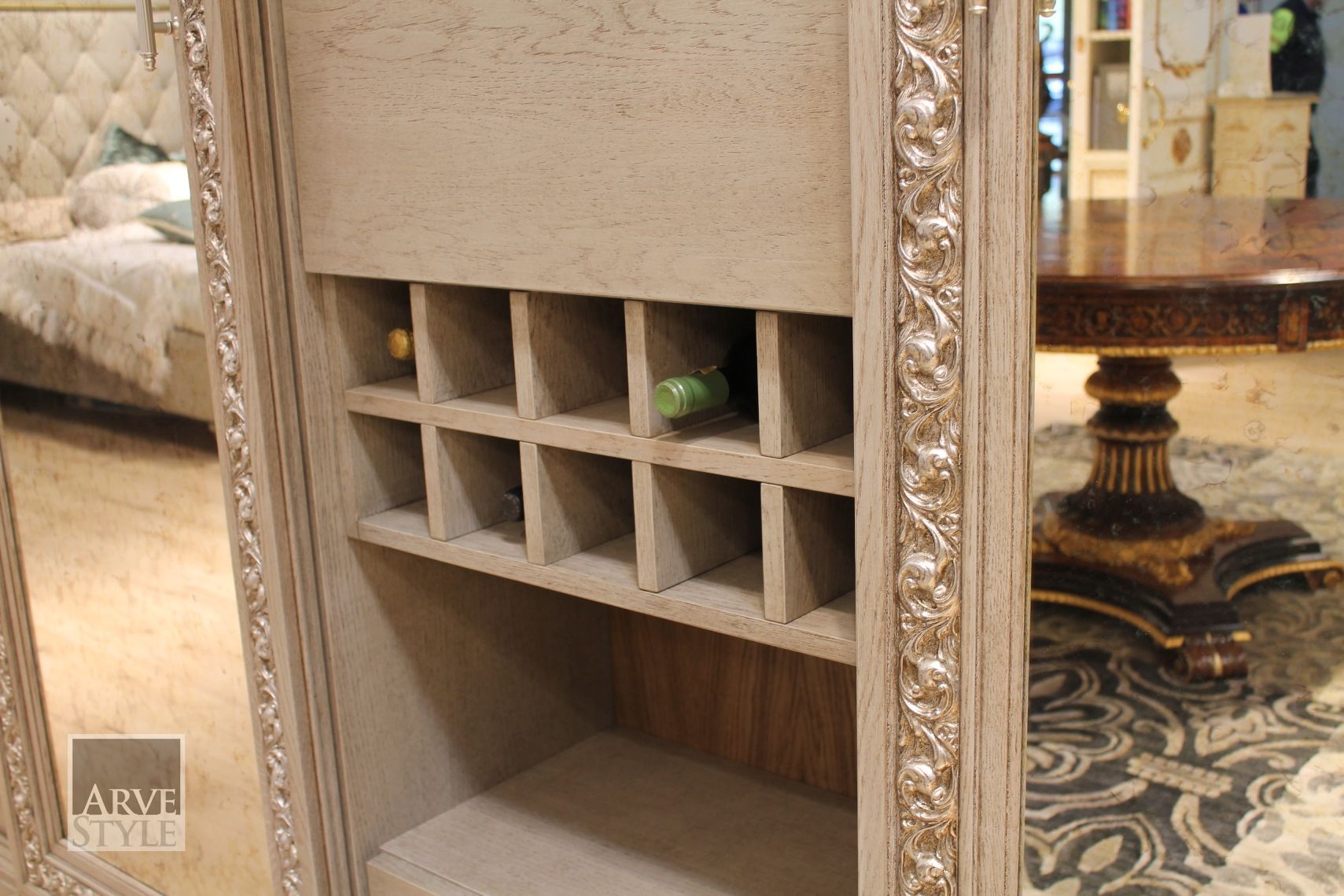 Деревянный настенный книжный шкаф с освещением Arvestyle Giulio ARCH-00117678 - Вид №13