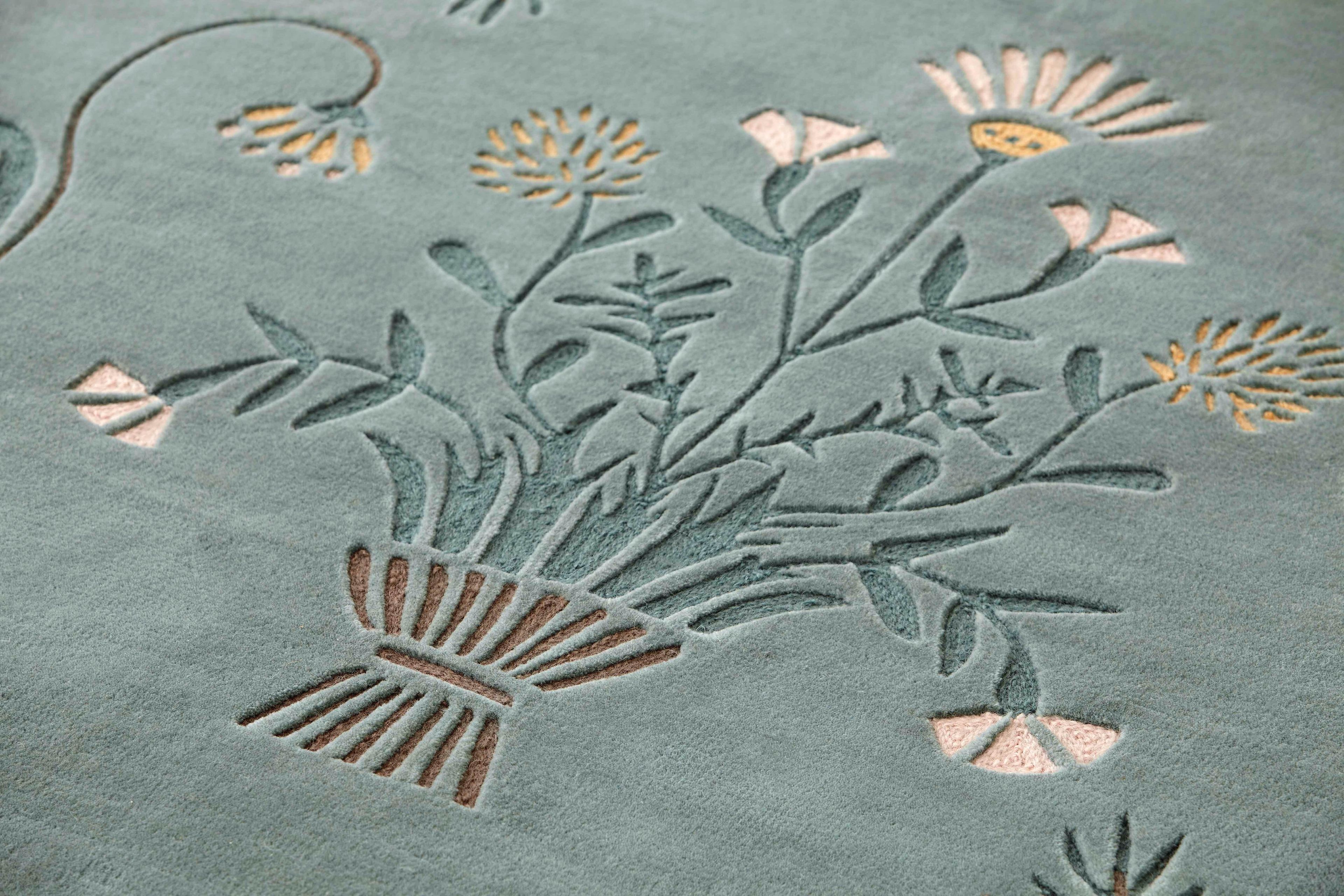 Шерстяной ковер ручной работы с прямоугольным рисунком GAN Dreams ARCH-00060289 - Вид №1