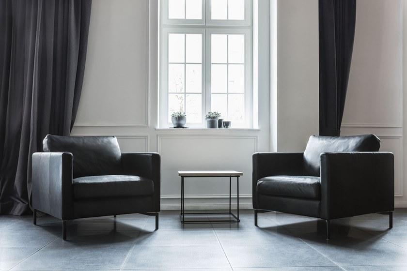 Sits Мягкое кожаное кресло с подлокотниками Impulse sun-id-1387288 - Вид №1