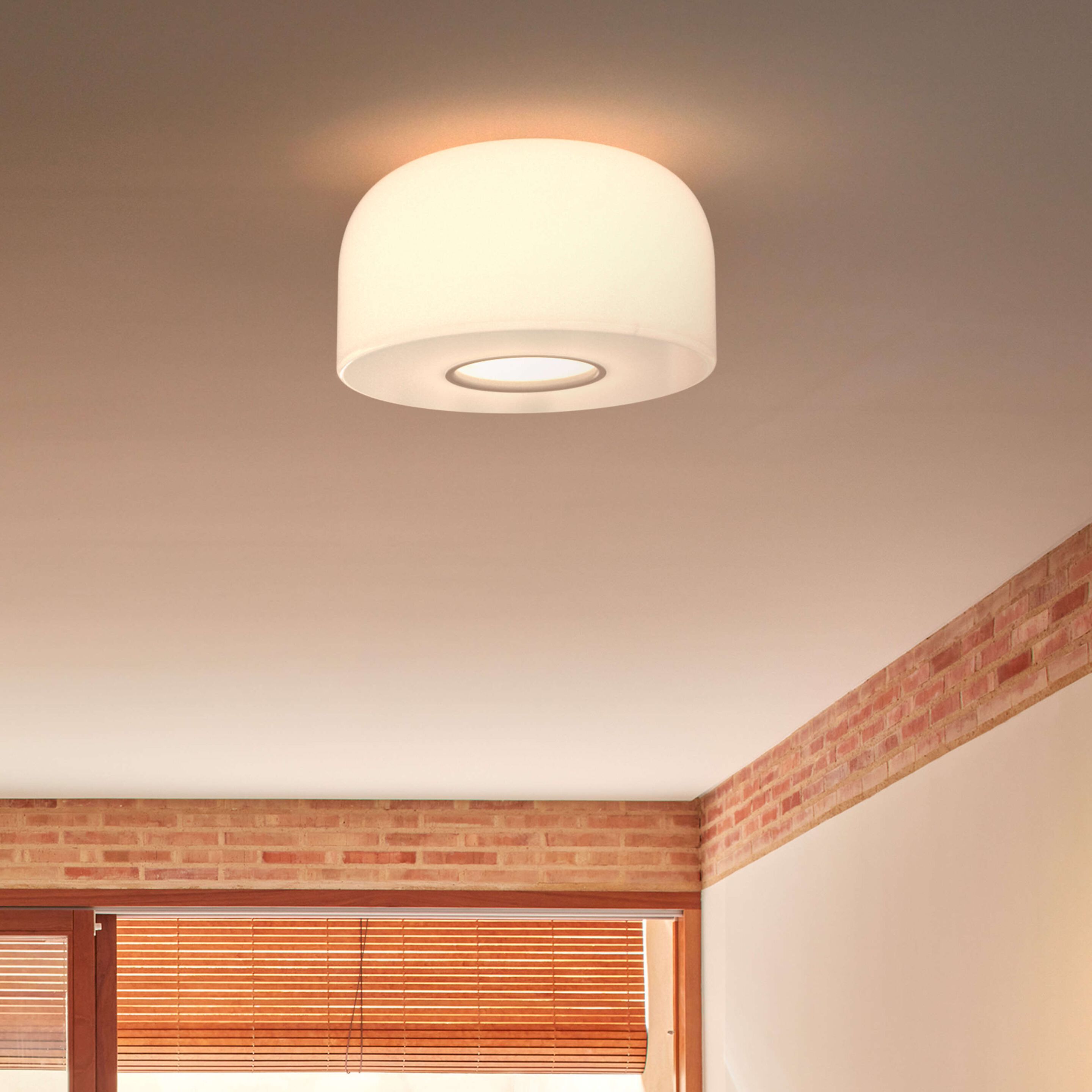 Потолочный светильник с регулируемой яркостью из опалового стекла Flos Bellhop ARCH-00082973 - Вид №2