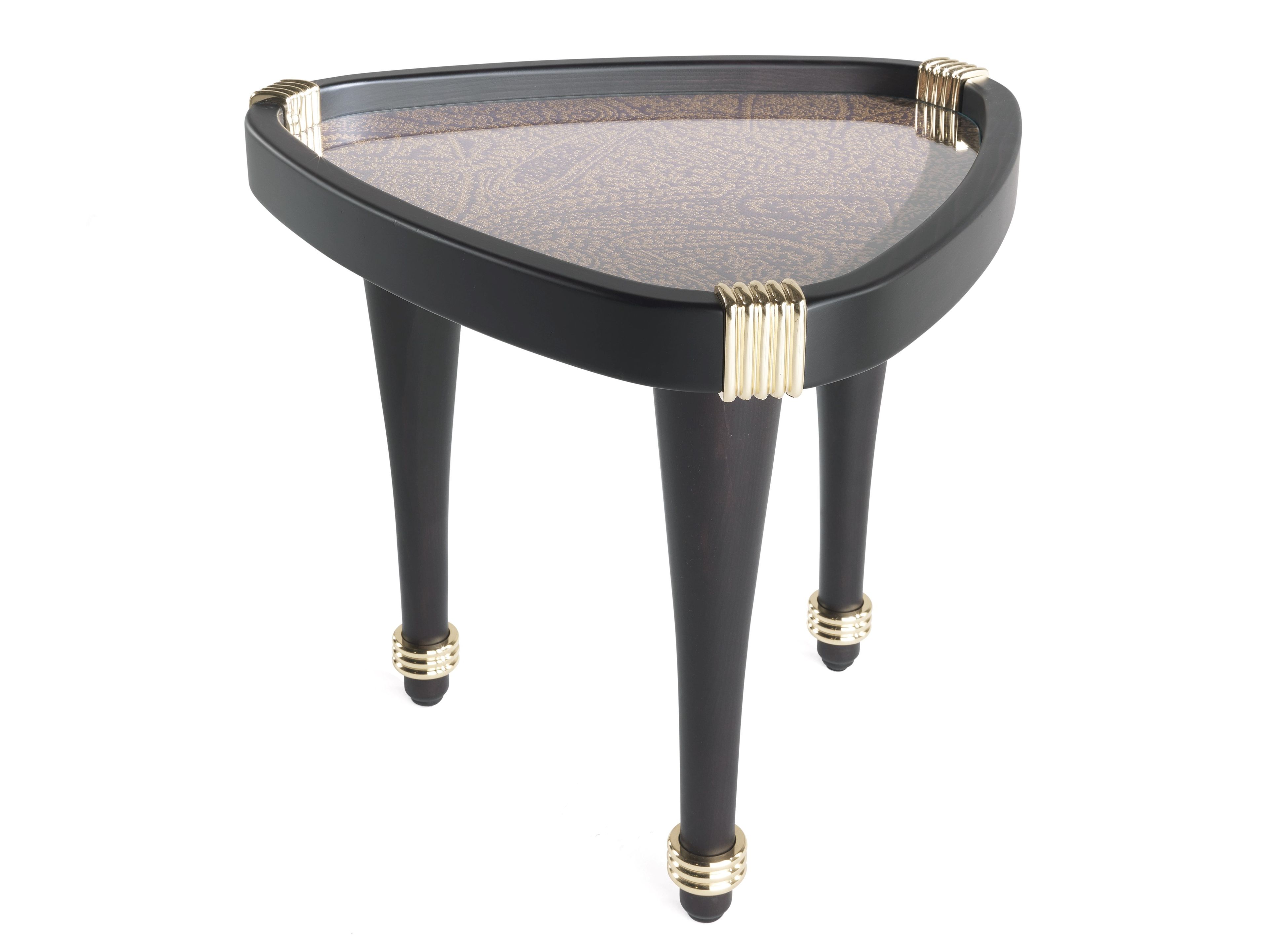 Деревянный треугольный журнальный столик ETRO Home Interiors AXUM ARCH-00114430 - Вид №1