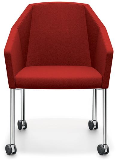 Casala Кресло из ткани на колесиках Parker iii 2752-10 - Вид №1