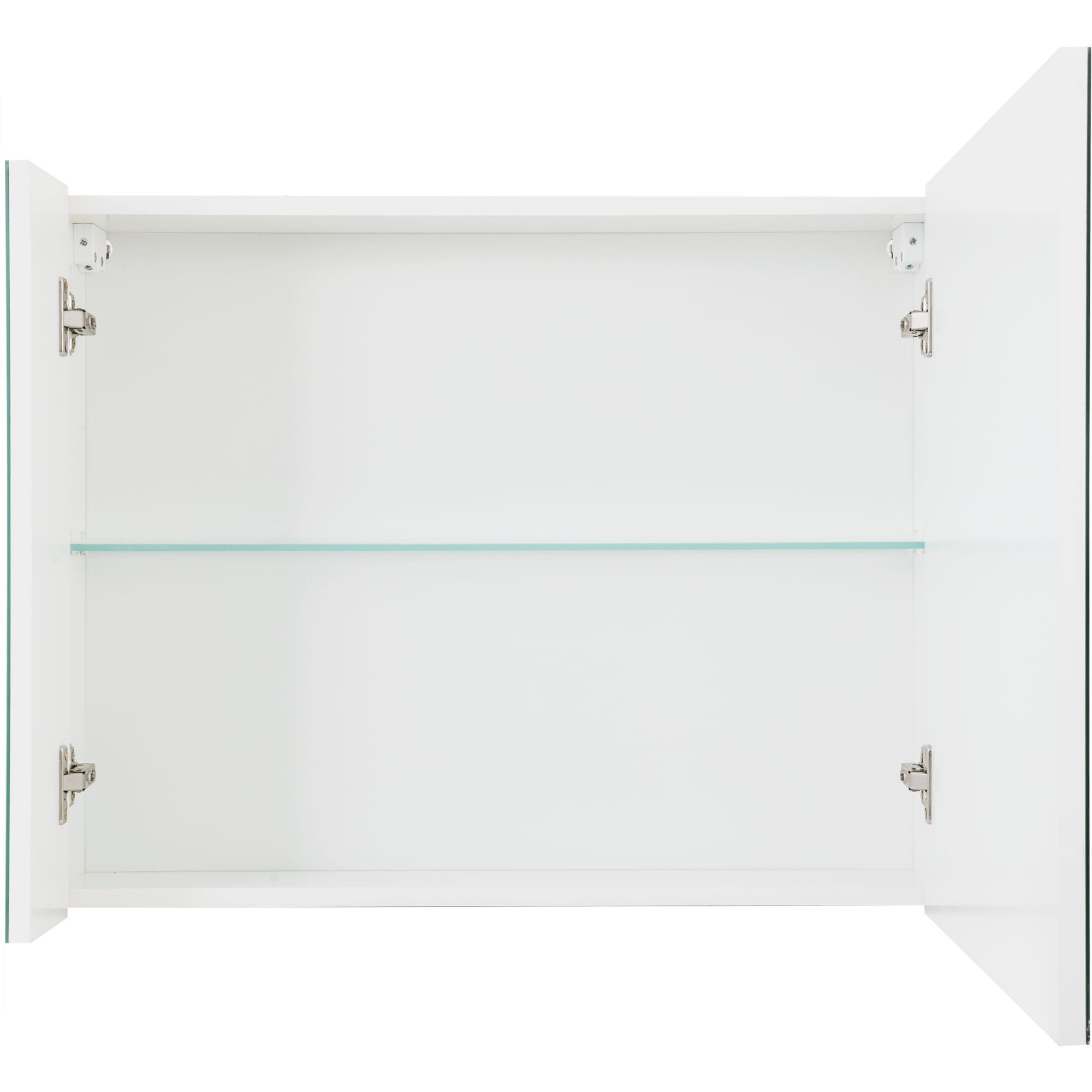 85324382 Шкаф зеркальный подвесной «» 60x75 см цвет белый СОФИ Santreyd  - Вид №2