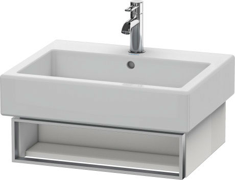 VE600401818 Тумбочка подвесная Vero #VE6004 550 x 431 мм Белый матовый, декор Duravit - Вид №2