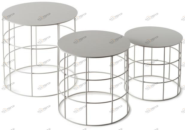 Atipico Низкий круглый журнальный столик sun-id-1498194