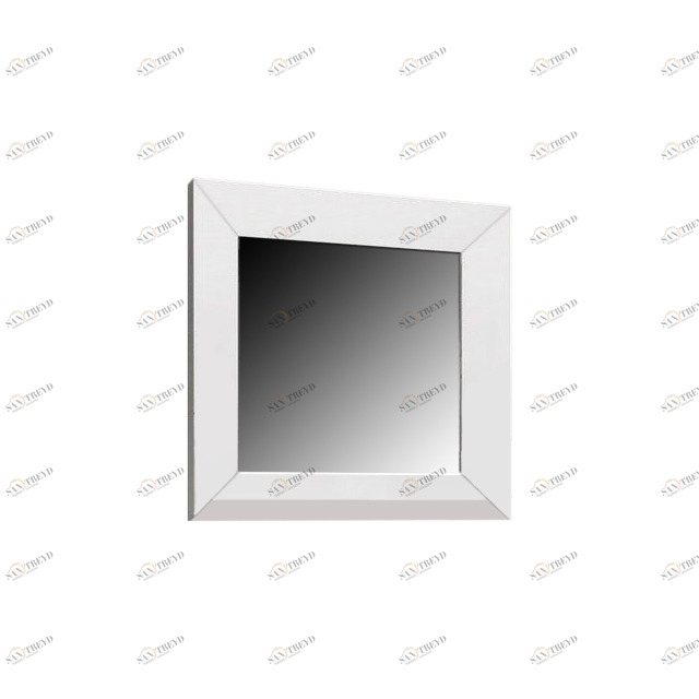 Зеркало белое квадратное Luogo ESF ДИЗАЙНЕРСКИЕ 043959 Белый 