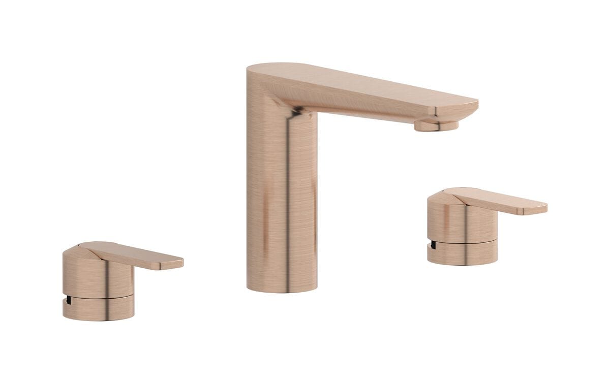 Смеситель для раковины с 3 отверстиями для пола с автоматическим сливом IB C-67 ARCH-00085154 - Вид №11