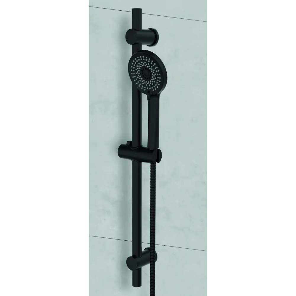 Душевой комплект Терни KONSENSA черный STLM-2144109 - Вид №2