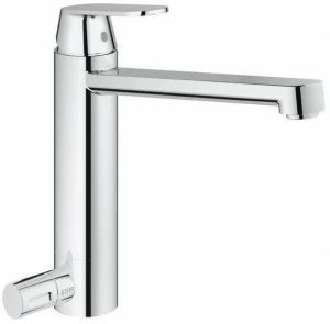 Смеситель для кухни GROHE Eurosmart Cosmopolitan с запорным вентилем, хром (30195000)