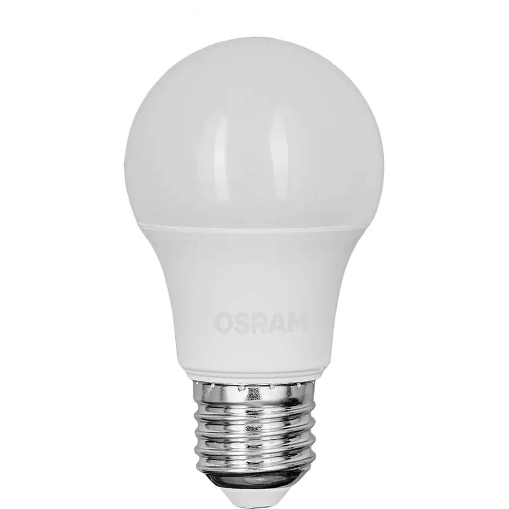 Лампа светодиодная Osram груша 5Вт 470Лм E27 нейтральный белый свет 85099629 STLM-2087461  - Вид №1