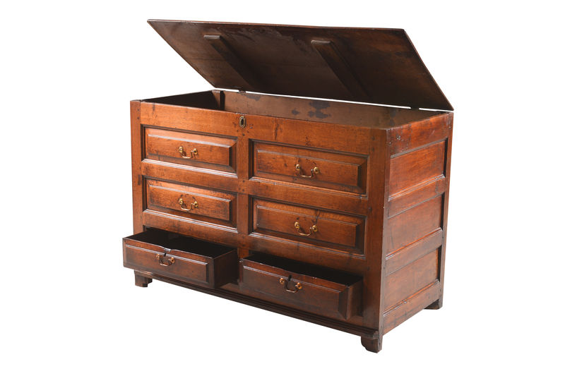 SOR27528 Дубовый сундук мула ijlbrown  - Вид №2