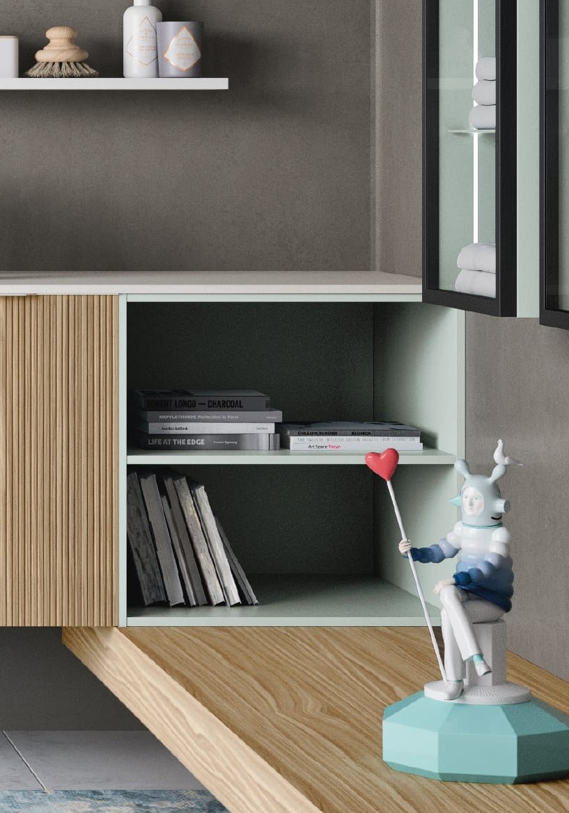 Подвесной умывальник с ящиками Gruppo Geromin Elite ARCH-00076806 - Вид №2