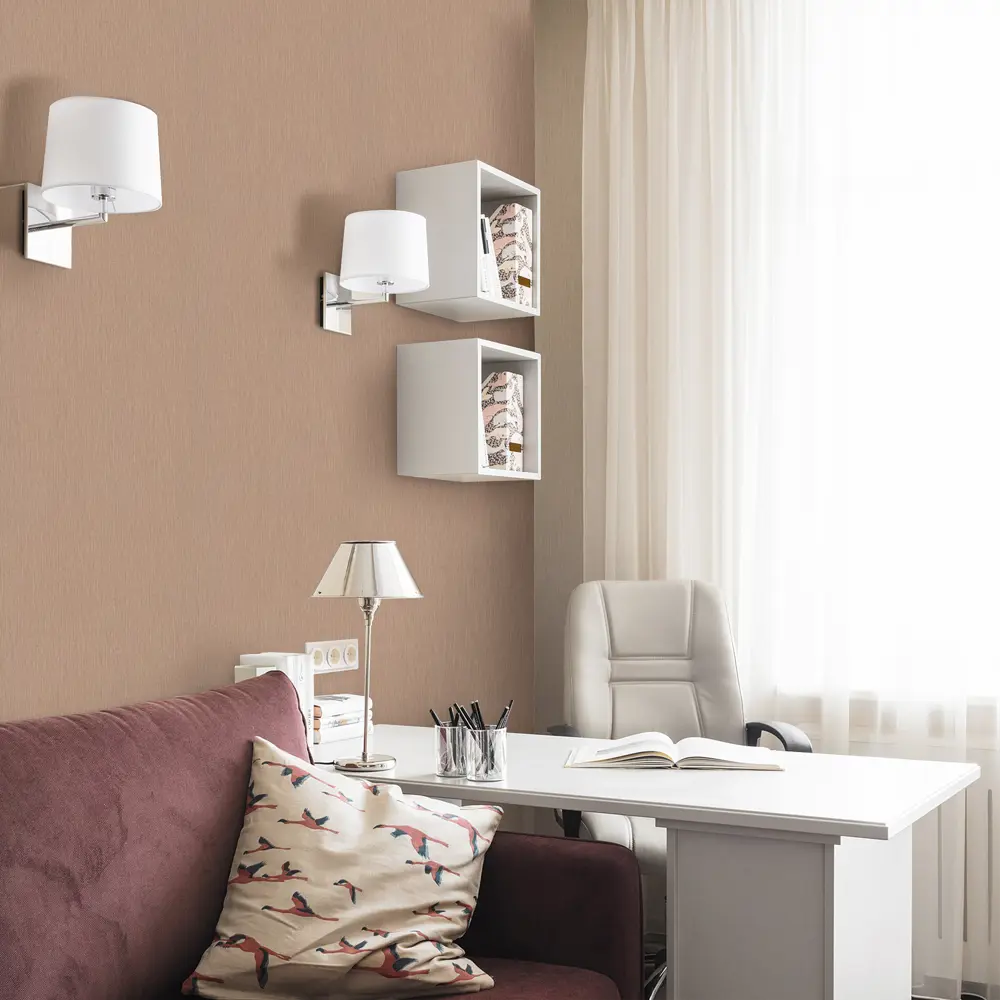 Обои флизелиновые Erismann NATURAL SILENCE коричневые 1.06 м 5292-11 82136381 STLM-2171547 - Вид №1