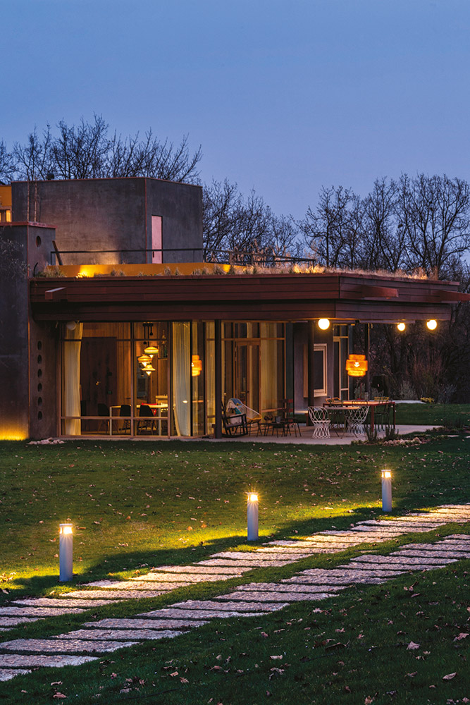 4011111 Мобильный светильник Platek MICRO MENHIR Paletto  MICRO MENHIR H. 150 mm - 1 COB 3000K 1 Opening  - Вид №2