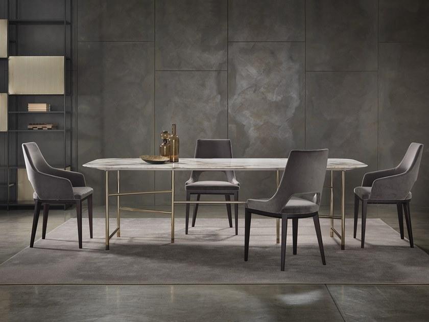 Marelli Прямоугольный обеденный стол из мрамора Kyoto sun-id-1350857 - Вид №1