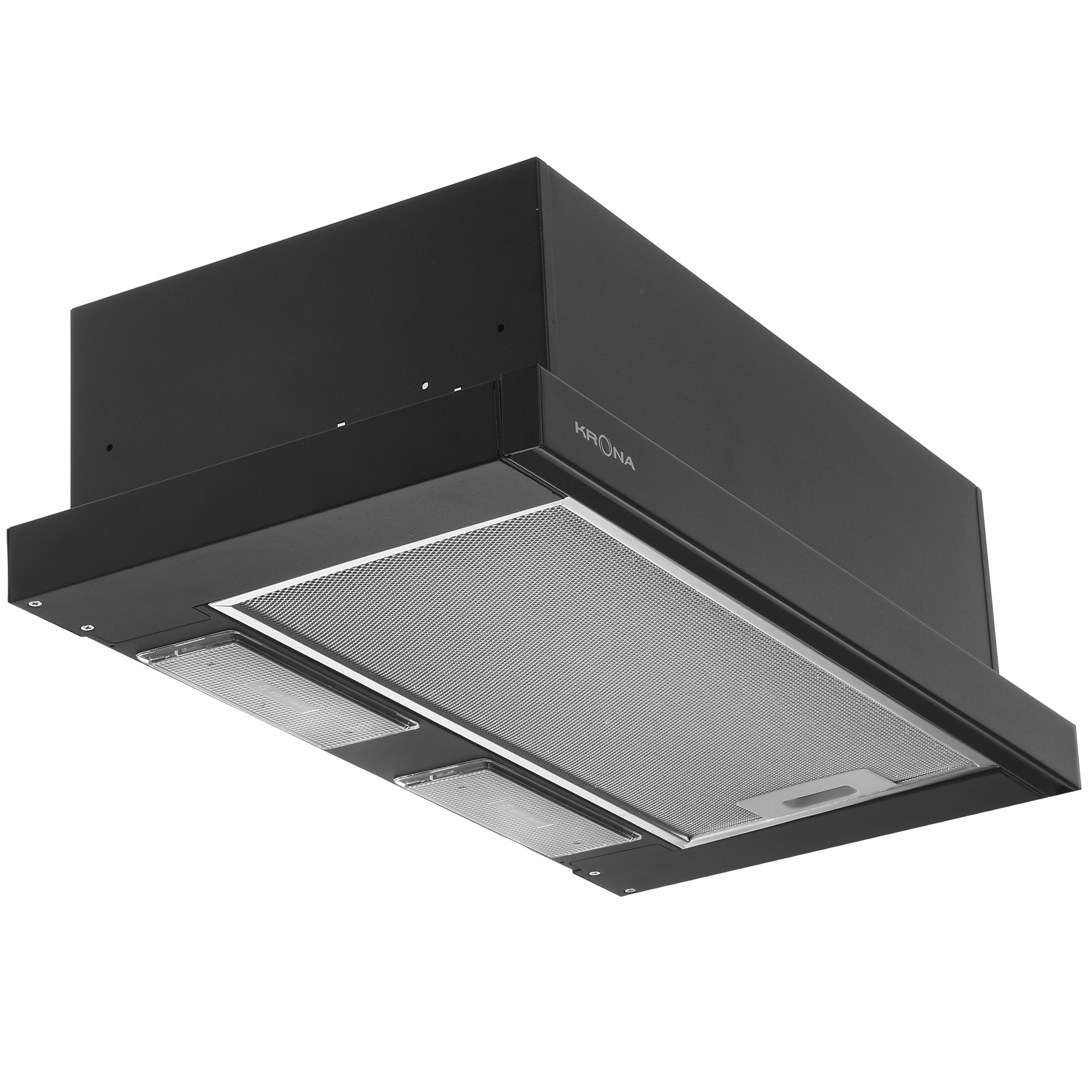1611844 Вытяжка телескопическая KRONA KAMILLA 600 2DN черный/черный STDN-0014712