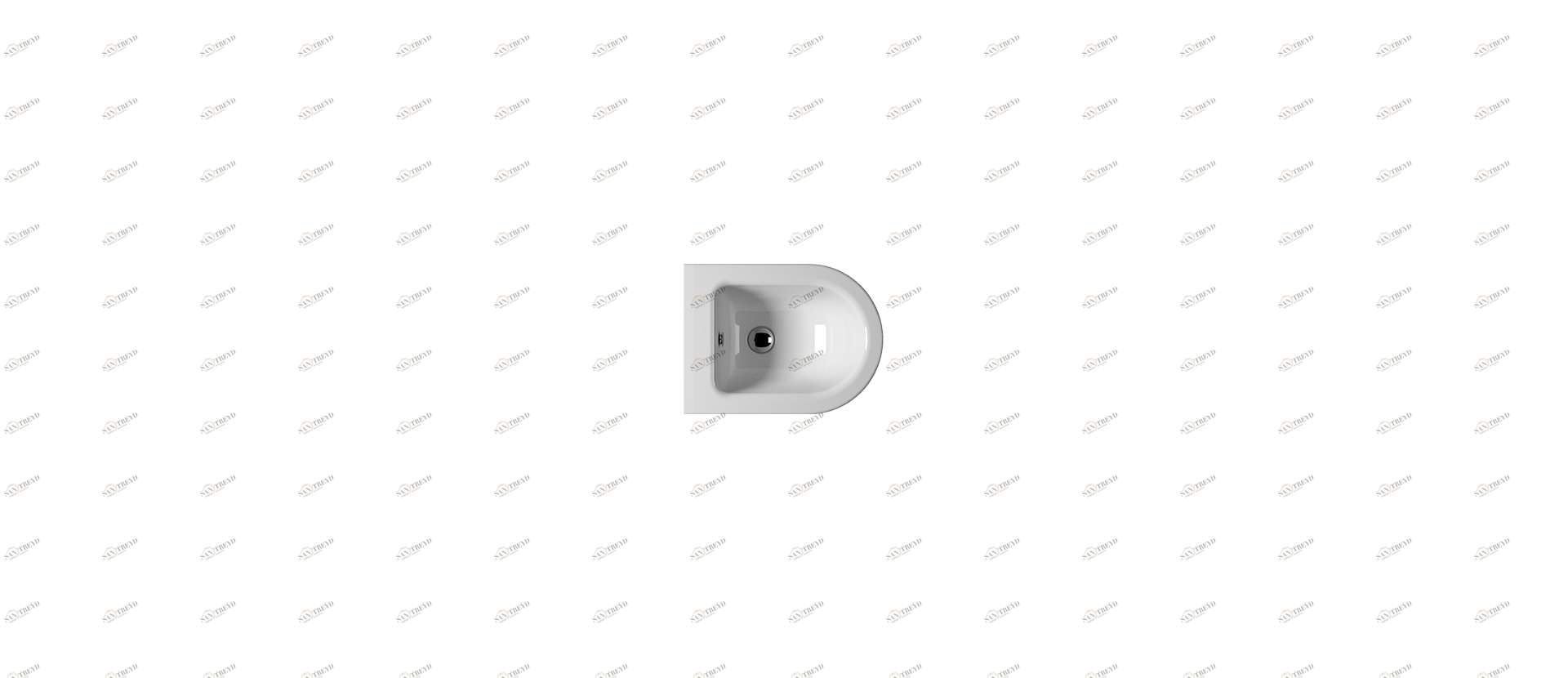 9169111 Биде напольное City GSI ceramica