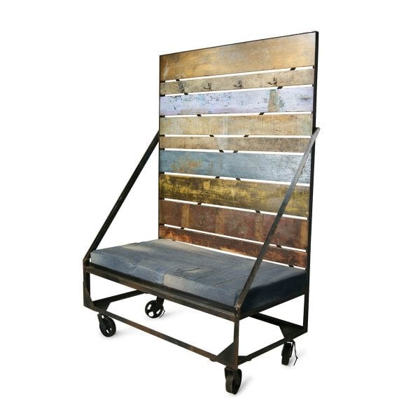 080781 Деревянная скамейка Francisco Segarra Levis Santreyd  - Вид №1