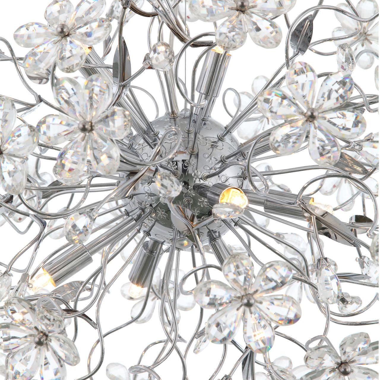 Подвесной светильник ST Luce Auola SL385.103.12 ST LUCE ДИЗАЙНЕРСКИЕ, AUOLA 276122 Хром  - Вид №2