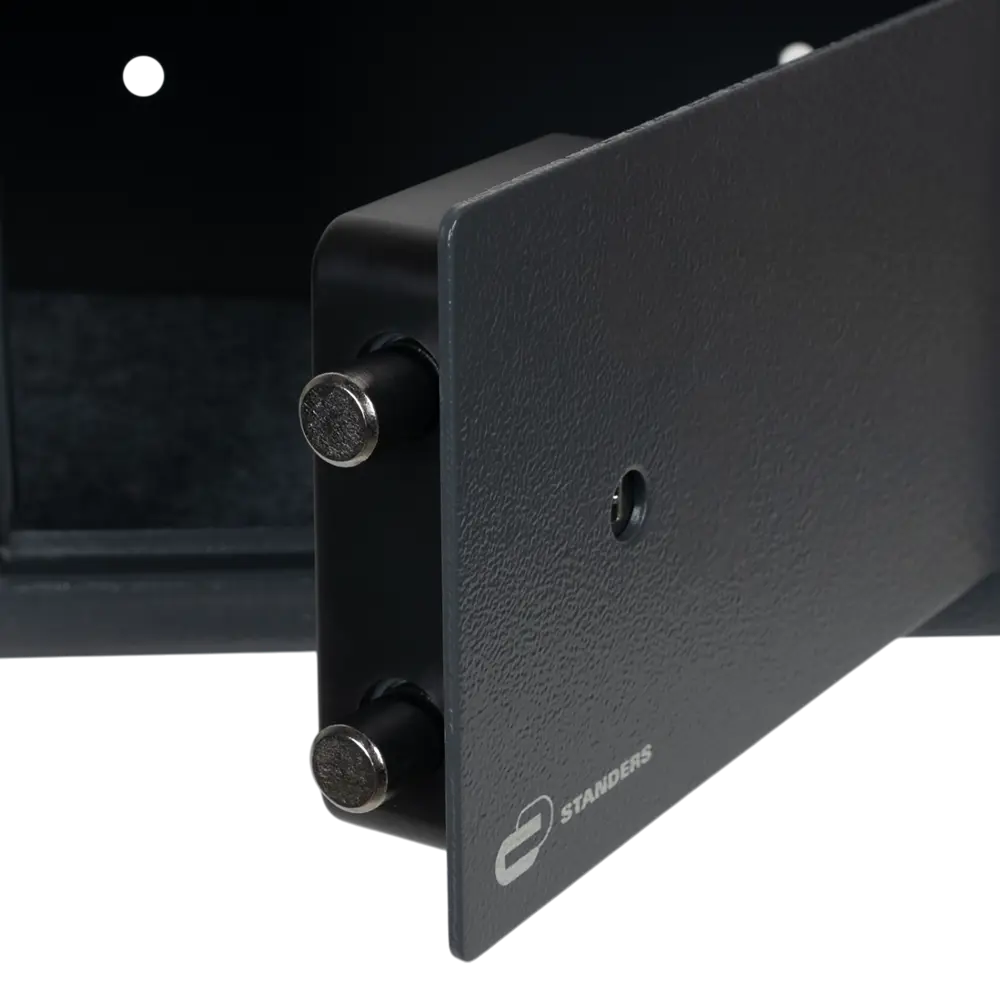 Сейф малый Standers с ключом 9/10 л черный STLM-2090862 - Вид №2