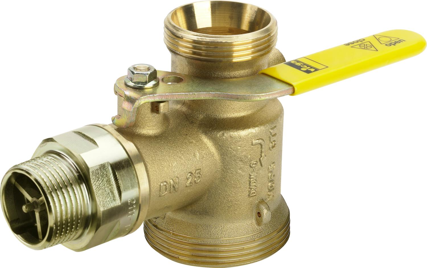 Viega Угловой шаровой кран для газового счетчика G2111.3T (536428) 536 428