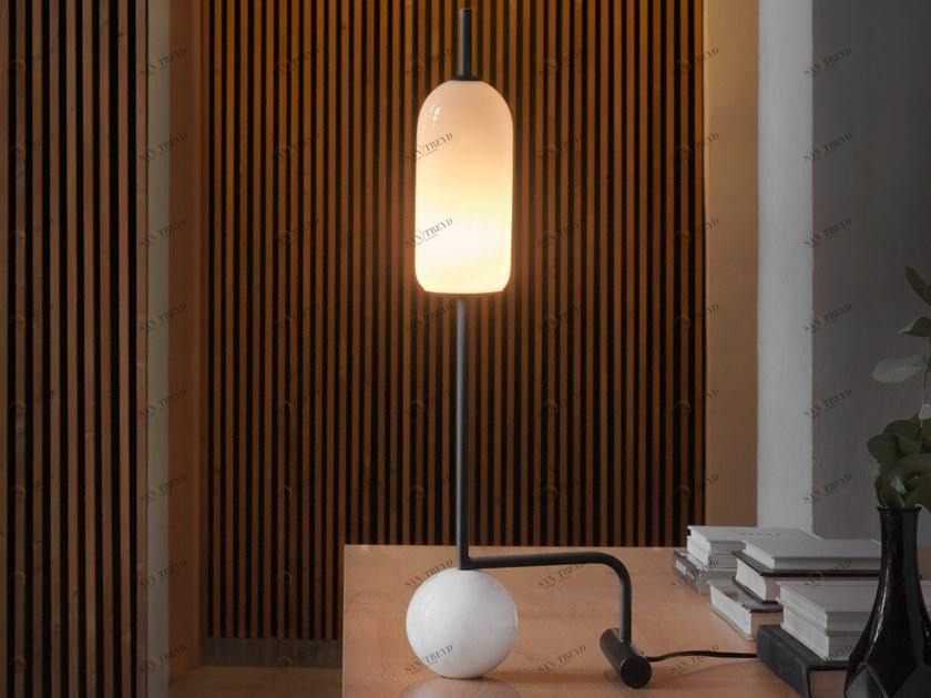 Aromas del Campo Настольная лампа из мрамора с фиксированным кронштейном  S1104 