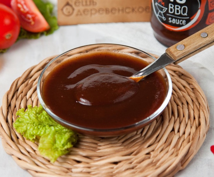 6830 Кетчуп "Organic" томатный "BBQ" Вкусляндия  - Вид №1