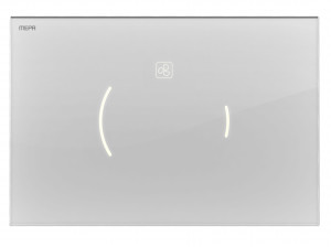 421870 MEPA  Смыв унитаза Кнопка смыва MEPAzero Lumo design, технология двойного смыва